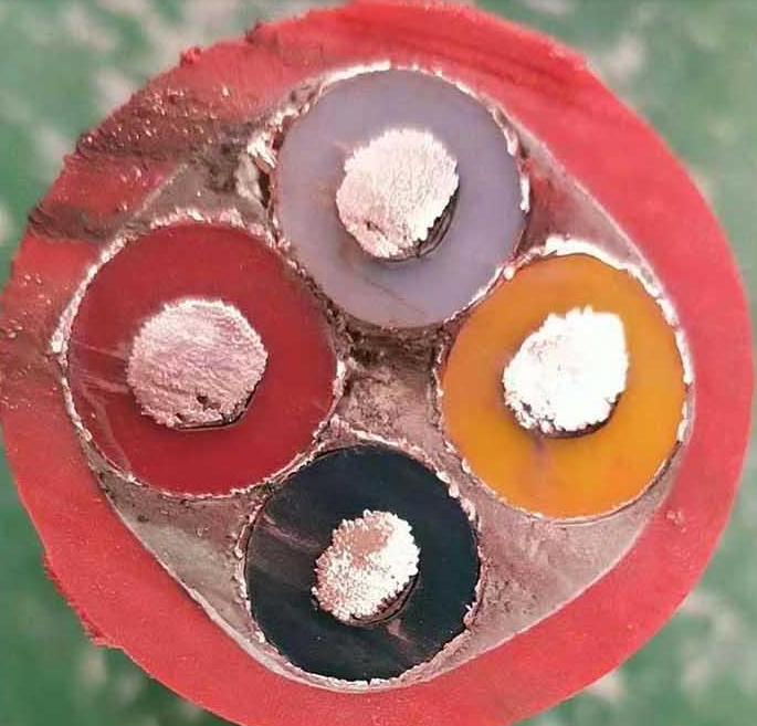 硅橡膠電纜YGVF22-4*70